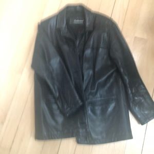 Black Leather Jacket from the 90's